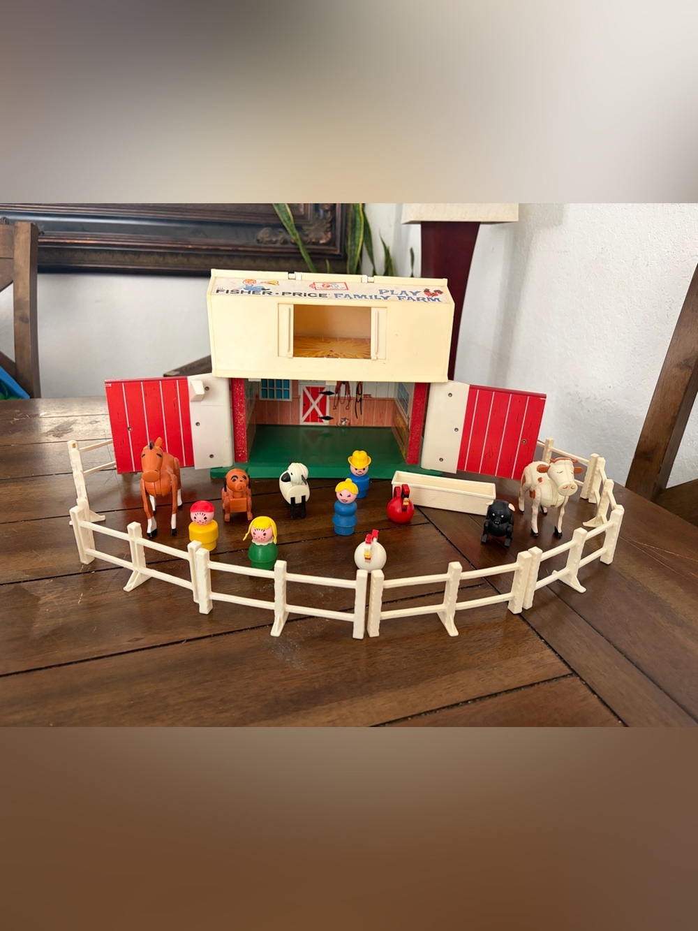 Fisher Price Little People Play Family Farm Barn